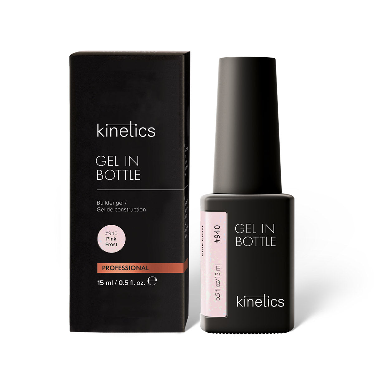 KineKinetics Gel in Bottle Pink Frost #940